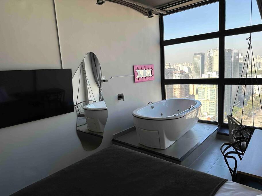 Sky Loft - Andar 41 Διαμέρισμα Σάο Πάολο Εξωτερικό φωτογραφία